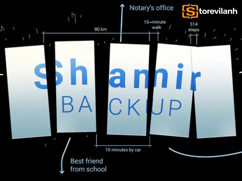 Shamir backup là gì? So sánh Shamir Backup và bản sao lưu đơn