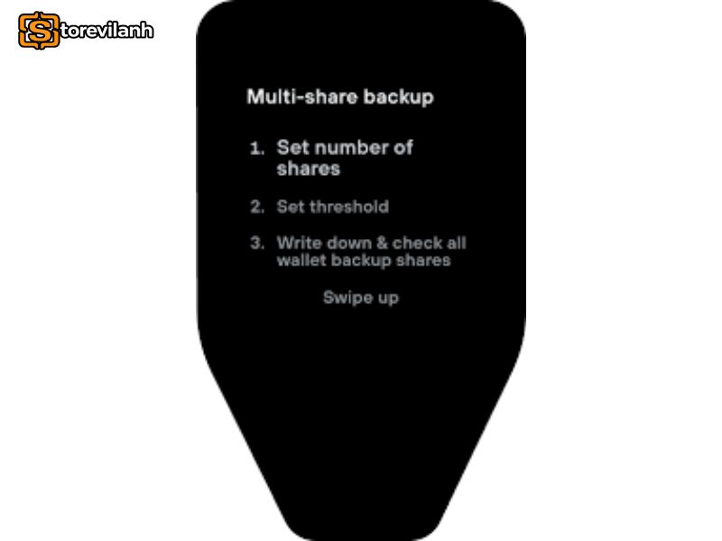 Tạo Multi-share Backup mới sẽ sinh bộ chia độc lập v&agrave; kh&ocirc;ng thay thế bản cũ