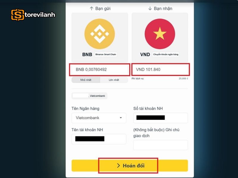 BNB Smart Chain d&ugrave;ng BNB trả ph&iacute; gas với chi ph&iacute; thấp v&agrave; giao dịch nhanh