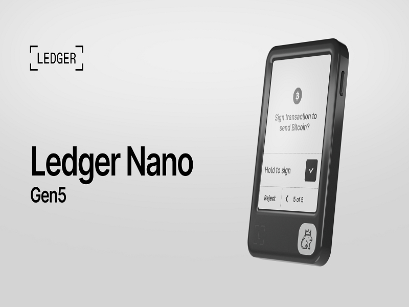 Ledger Nano&trade; Gen5 l&agrave; thiết bị k&yacute; điện tử bảo mật cao, hỗ trợ quản l&yacute; t&agrave;i sản số an to&agrave;n, tiện lợi