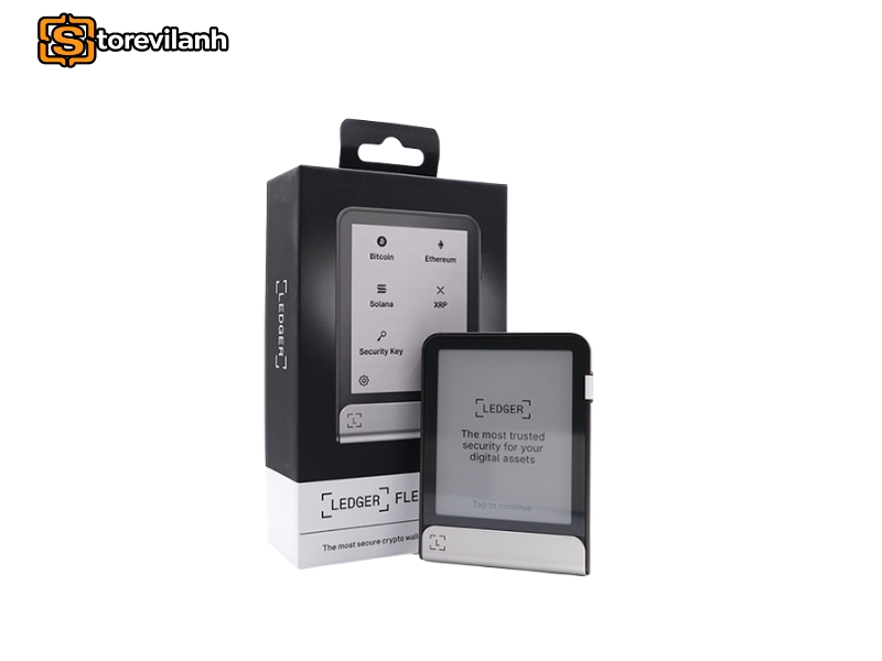 Ledger Flex&trade; l&agrave; thiết bị k&yacute; điện tử nhỏ gọn, bảo mật cao, hỗ trợ kiểm tra giao dịch trực tiếp