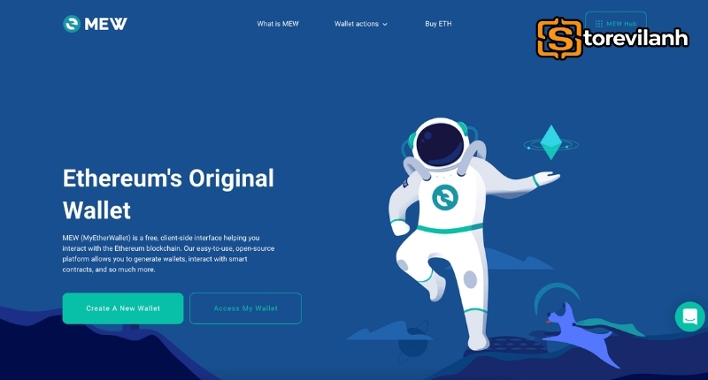 Nhấp v&agrave;o Access My Wallet