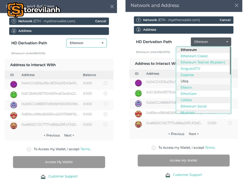  MEW hỗ trợ nhiều loại token tr&ecirc;n nền tảng Ethereum, bao gồm ETH v&agrave; c&aacute;c token chuẩn ERC-20