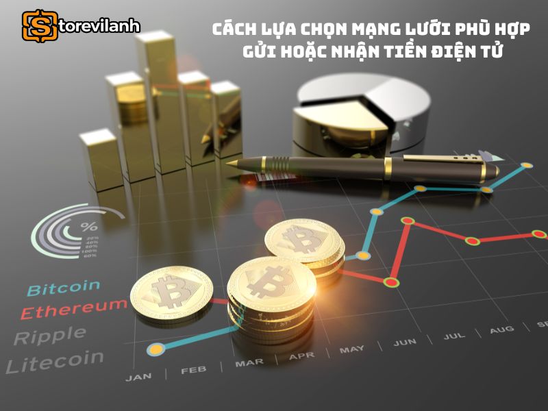 Cách lựa chọn mạng lưới phù hợp gửi hoặc nhận tiền điện tử