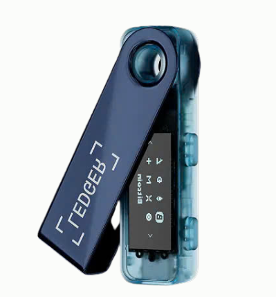 Ledger Nano S Plus màu Neptune Blue - Xanh Dương Neptune - Hình 6