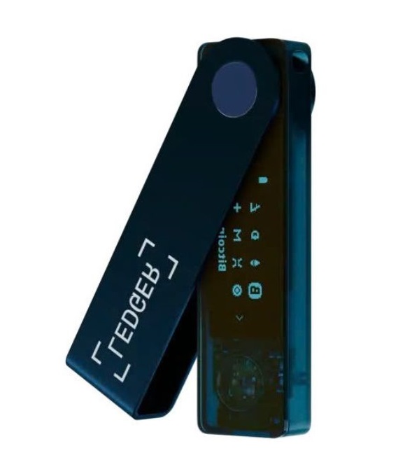 Ledger NANO X màu Sapphire Blue - Xanh Lam - Hình 3